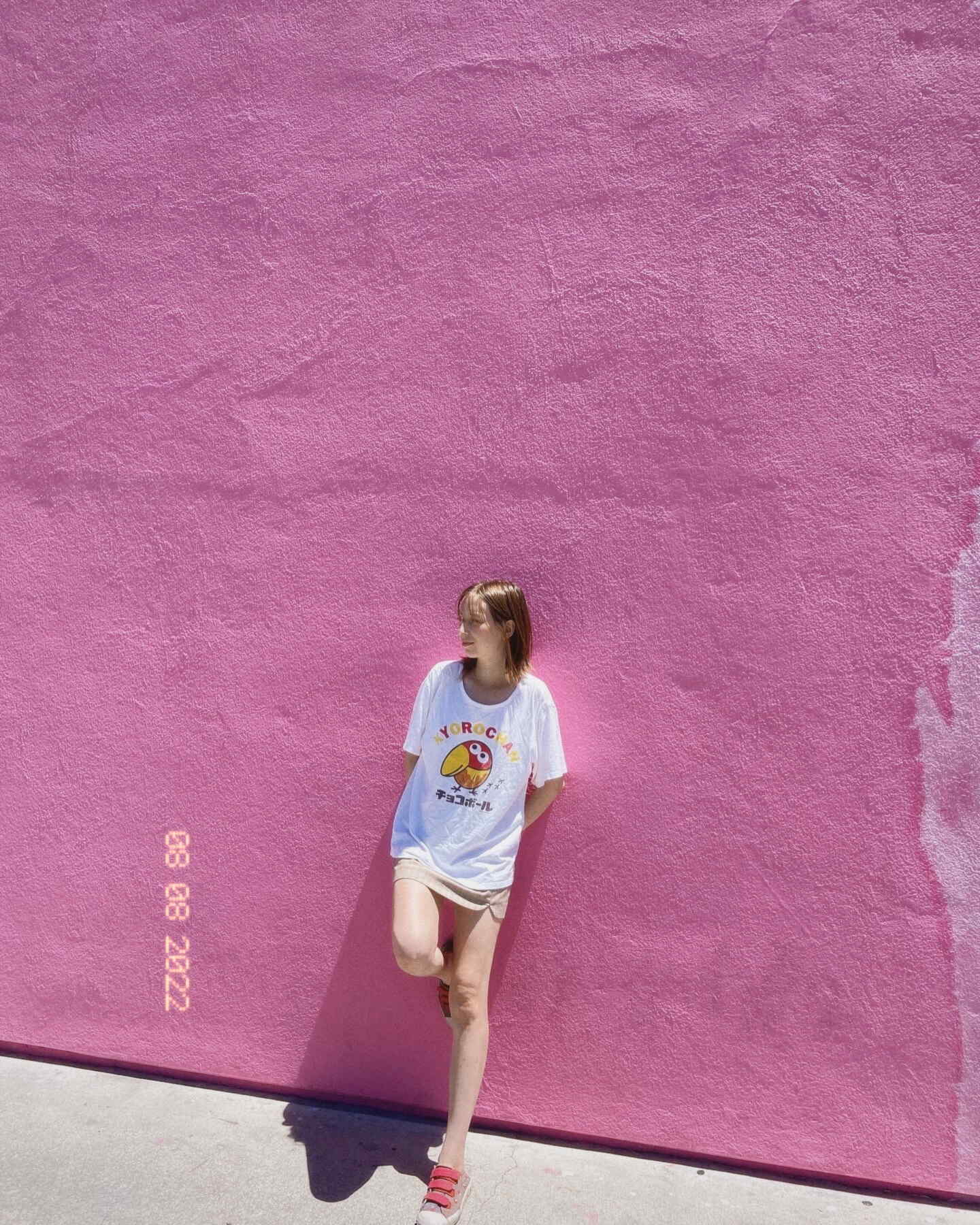 pink wall