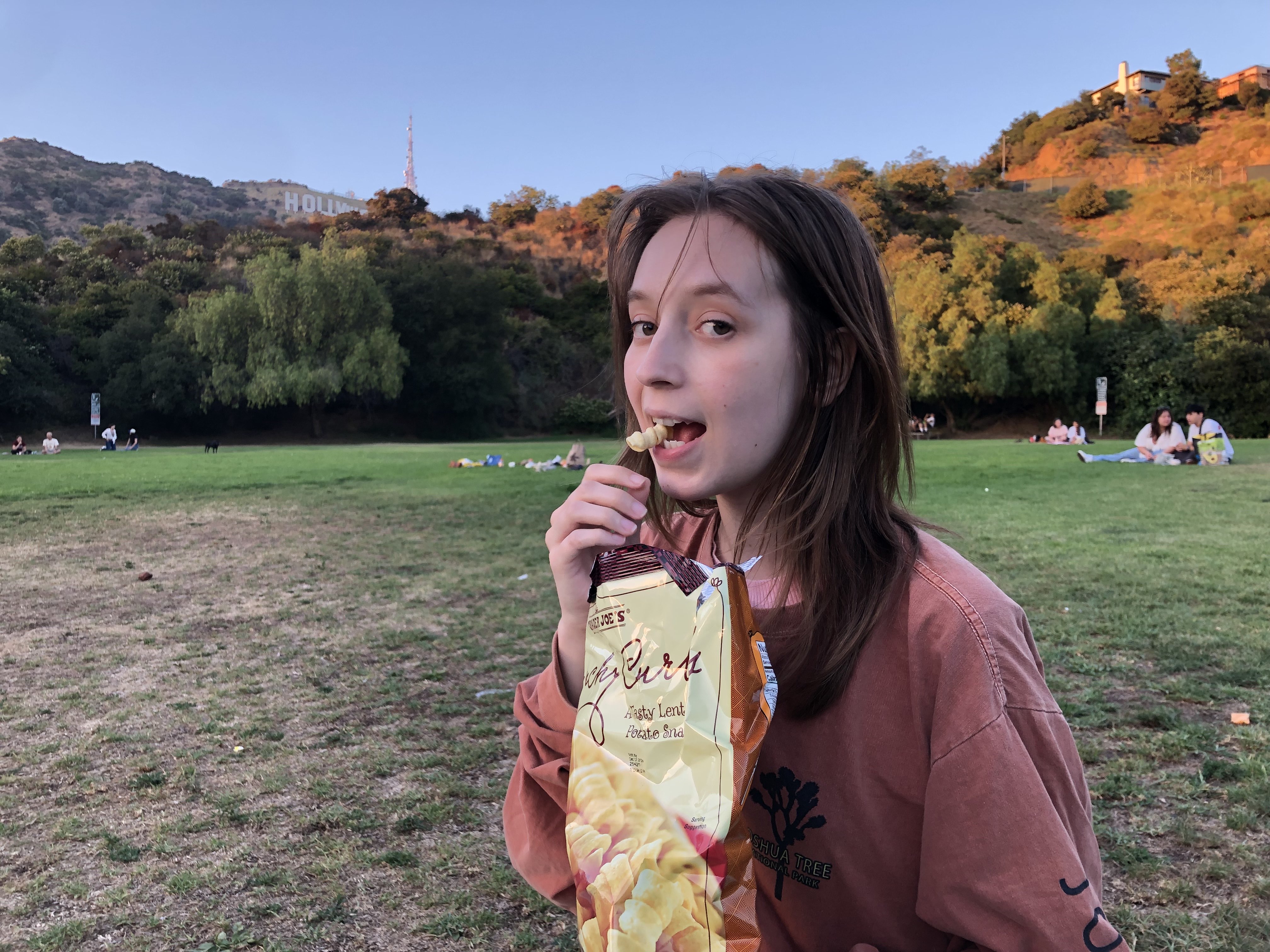 Girl in a jacket