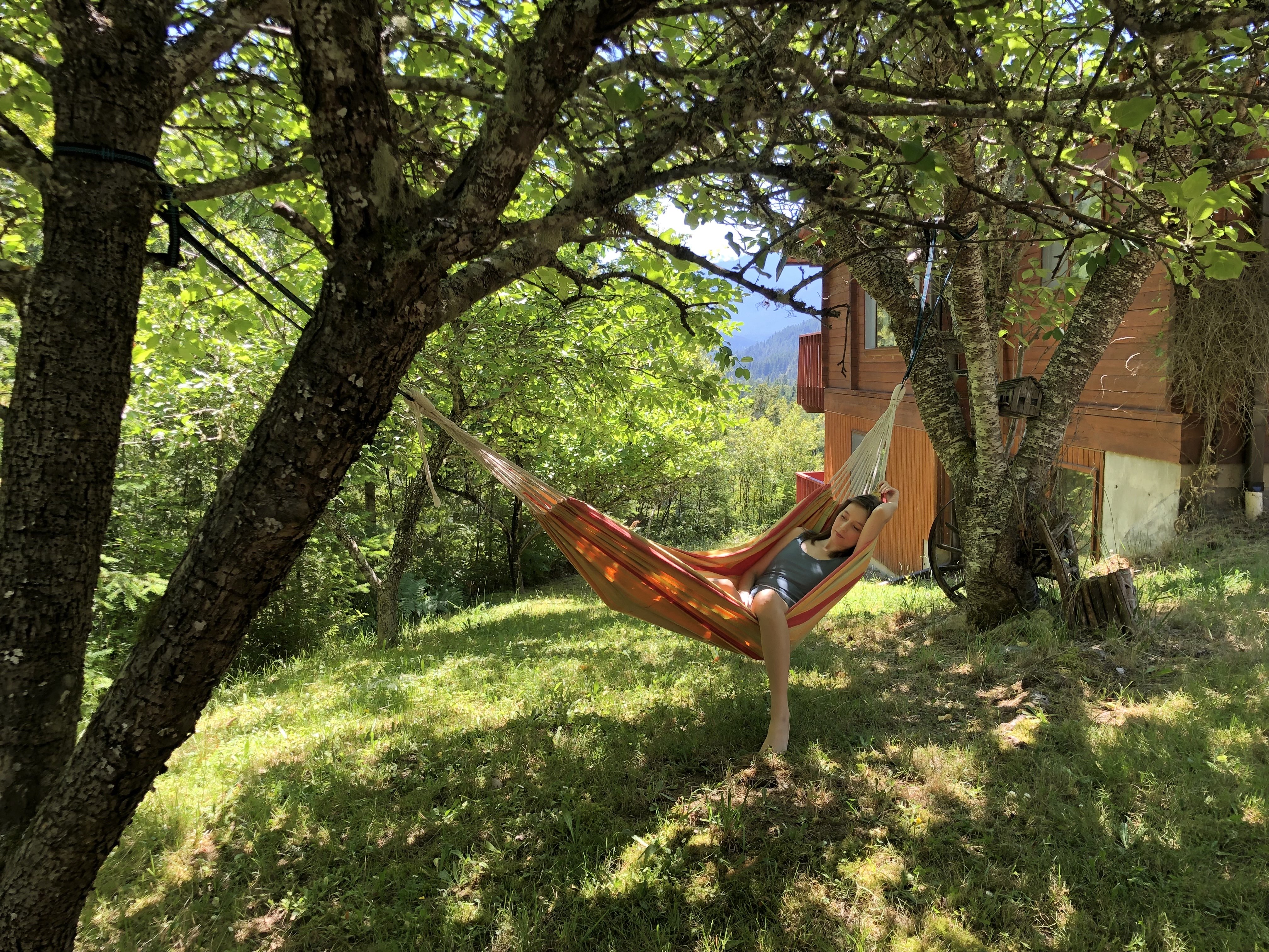 Heza in Hammock