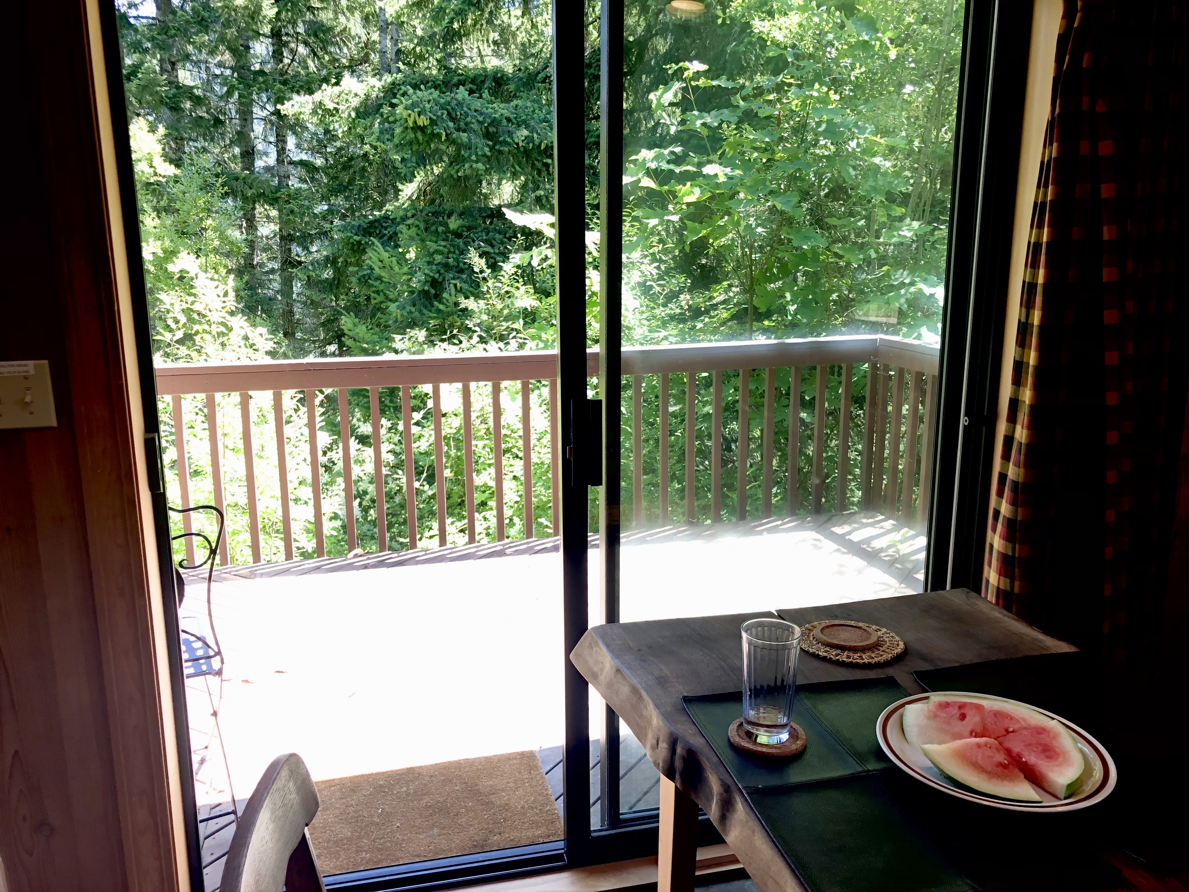 Balcony in nature